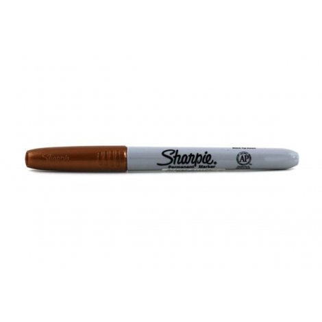 Marker permanentny Sharpie Metallic 1.0mm, Brązowy